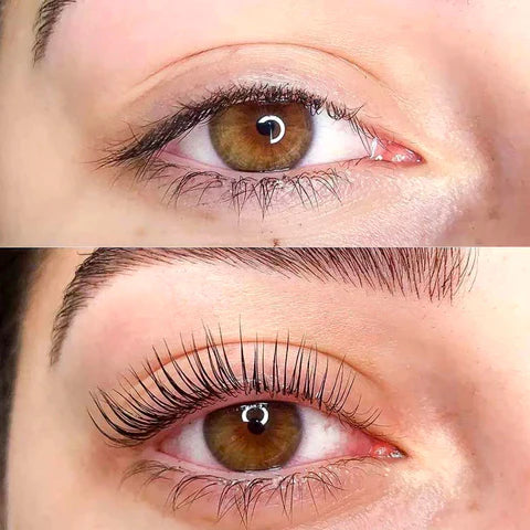 Wimperlift: Befores and Afters