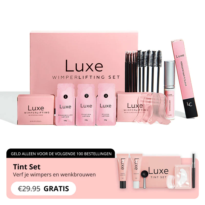 Luxe Wimpernlifting Set + Gratis Tint Set