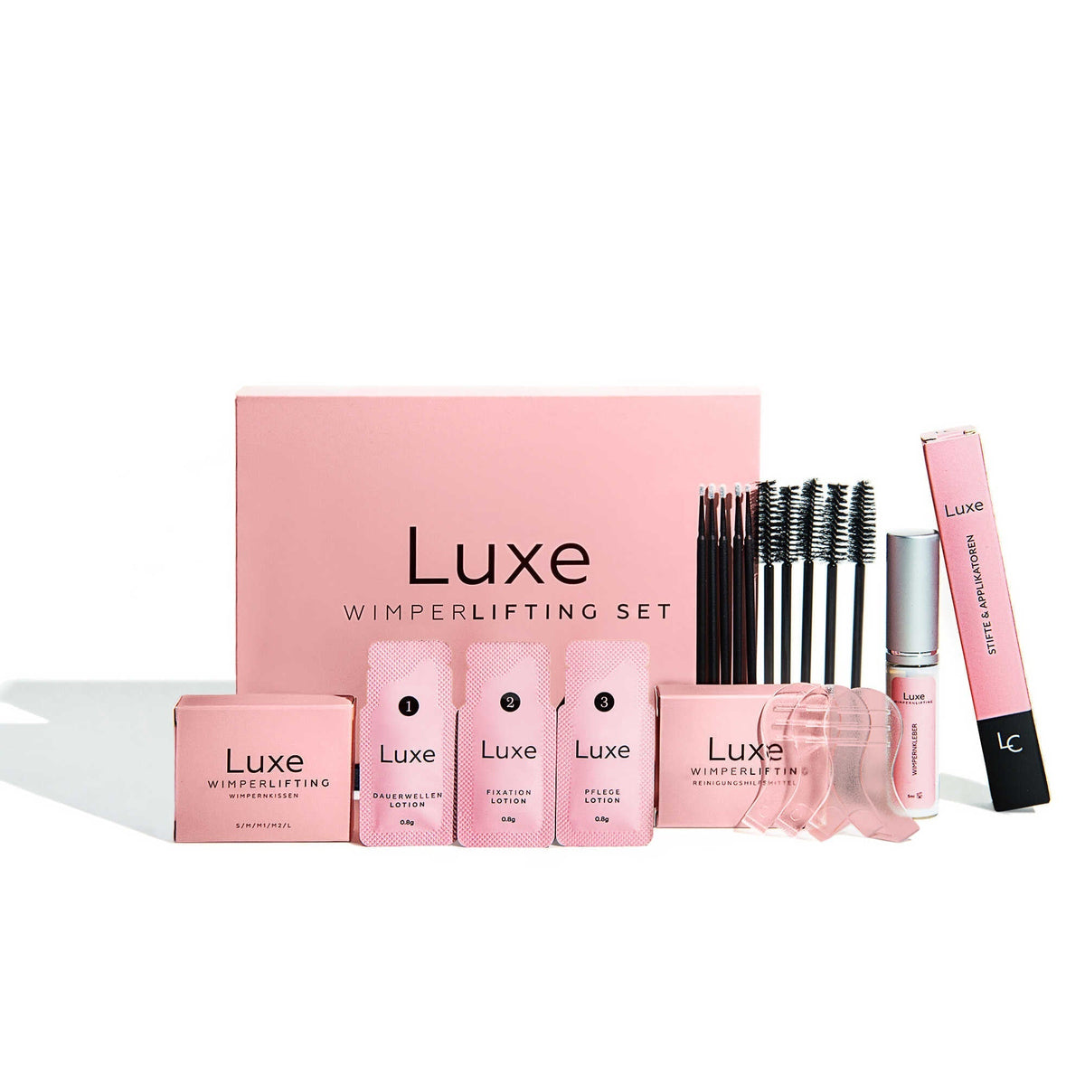 Luxe Wimperlifting Set, Luxe Cosmetics, Luxe, Luxe Lashlift Set, Luxe Wimperlifting Kit, Luxe Lashlift Kit, Luxe Wimperlifting doe het zelf, Luxe Cosmetica