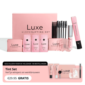 Luxe Wimperlifting Set, Luxe Cosmetics, Luxe, Luxe Lashlift Set, Luxe Wimperlifting Kit, Luxe Lashlift Kit, Luxe Wimperlifting doe het zelf, Luxe Cosmetica