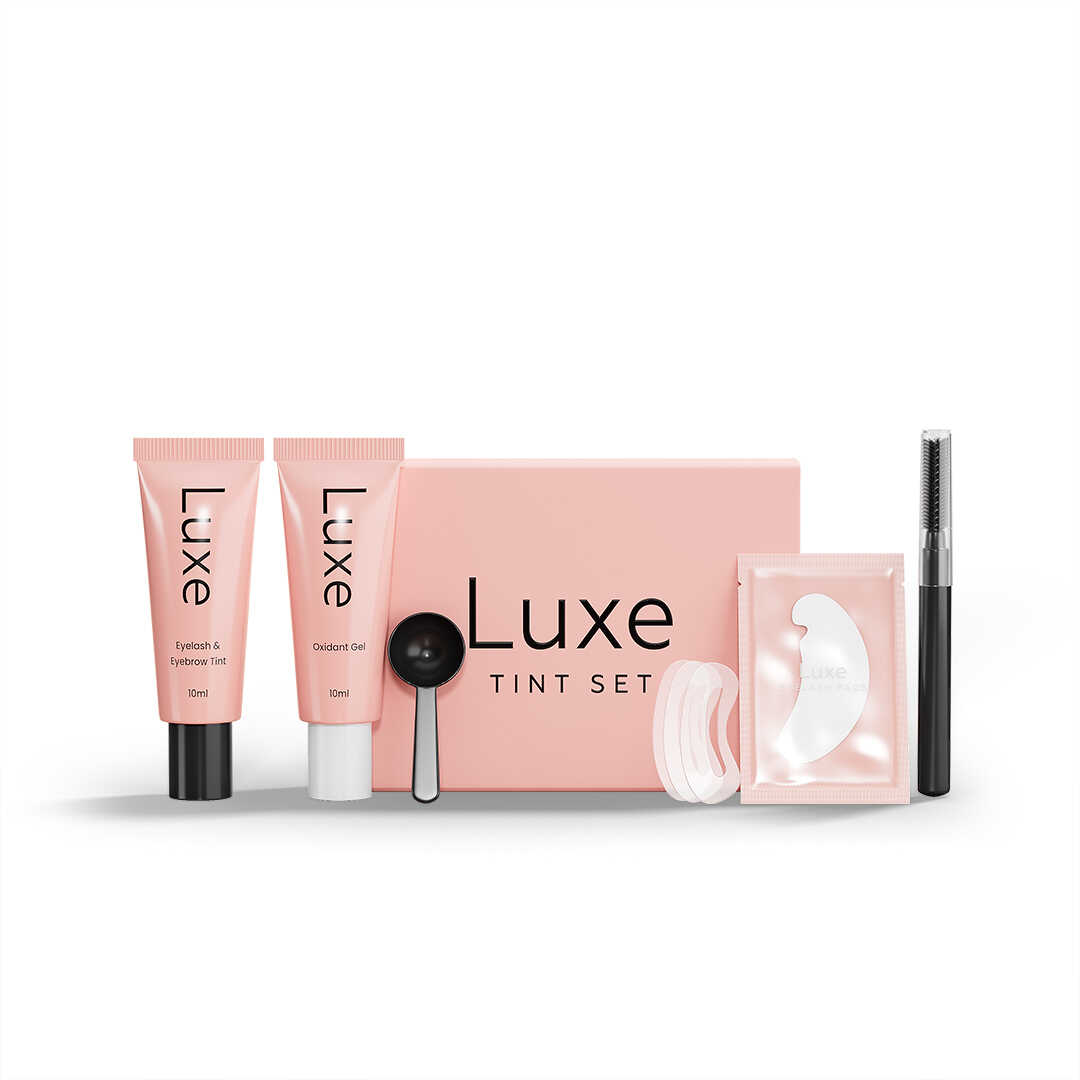 Luxe Cosmetics, Luxe Cosmetica, Luxe, Luxe Tint Set, Tint, Luxe Tint Bruin, Luxe Tint Zwart